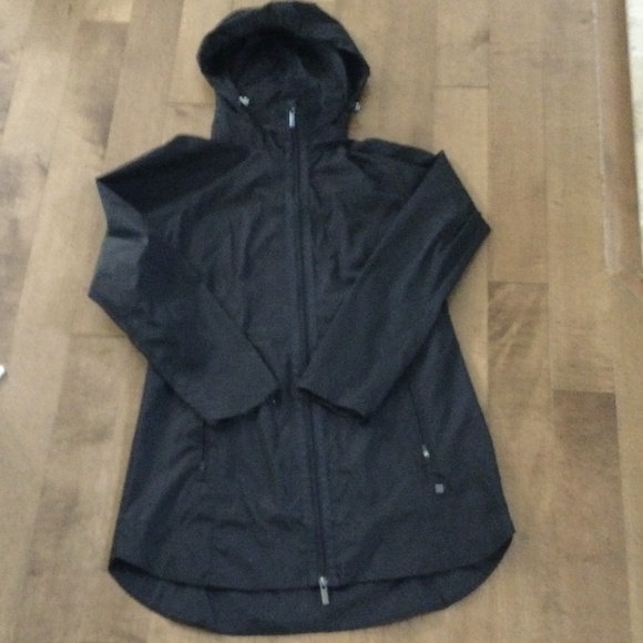 Black wind breaker/spring jacket - Picture 1 of 4